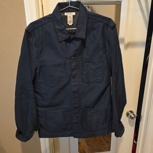 Brand New Hiroshi Kato The Vise Waxed Chore Jacket Navy